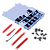 Kit Jogo 415pçs Clipes Forro Carro Fixadores Porta - Imagem 6