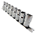 Kit Jogo De Soquetes Torx Femea 8 Peças 1/2 E8 - E20 CRV - Imagem 1