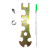 Pistola De Tinta Alta Pressão 1000ml Copo De Aluminio - Imagem 7