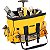 Bolsa Em Lona Para Ferramentas Com Rodas Bl060 Vonder Cor Amarelo - Imagem 3