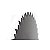 Disco Serra Circular Para Roçadeiras 80 Dentes Furo 25,4mm - Imagem 4