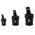 Kit Jogo de Junta Impacto Soquetes 3 Pcs Cr-Mo 1/4 3/8 1/2 - Imagem 2