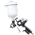 Pistola Profissional Pintura Hvlp 1,4mm 600ml Italco - Imagem 1