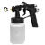 Pistola Pintura 1.3 Leque e Reto Pneumática Ar Direto 750Ml - Imagem 3