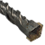 Broca SDS Lotus 25 x 300 mm 3633 Para Martelete - Imagem 3