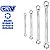 Kit Jogo Chaves Torx Fêmea 8 Medidas E6 a E24 CRV - Imagem 5