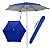Guarda-Sol 2.4m Tipo Ombrelone Poliéster Praia Jardim Azul - Imagem 2