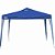 Tenda Gazebo Dobrável em Poliéster Azul 300x300cm Kala Praia - Imagem 1
