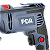 Furadeira de Impacto Elétrica Reversível 220v 800W PDR - Imagem 6