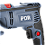 Furadeira de Impacto Elétrica Reversível 127v 800W PDR - Imagem 3