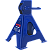 Kit Jogo 2 Cavaletes Mecânico 12 Tonelada PRO912 PDR Oficina - Imagem 2