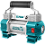 Compressor Ar 12V Cabeçote Duplo Acessórios + Bolsa Off Road - Imagem 3