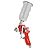 Mini Pistola de Pintura Ar Direto Tufão PRO-518 0.8mm - Imagem 4