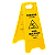 Cavalete Sinalizacao Cuidado Piso Molhado Amarelo Cuidado - Imagem 1