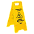 Cavalete Sinalizacao Cuidado Piso Molhado Amarelo Cuidado - Imagem 5