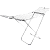Varal de Piso Aco Inoxidavel Com Abas - KALA - Imagem 1