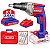 Parafusadeira Sem Fio Drywall 20V c/1 Bateria e Carregador - Imagem 4