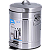 Lixeira Retrô Inox 5 Litros - KALA - Imagem 1
