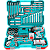 Kit Chave Impacto 3/4 20V 2 Bat 1350Nm+Ferramentas 138 Peças - Imagem 6