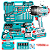 Kit Chave Impacto 3/4 20V 2 Bat 1350Nm+Ferramentas 138 Peças - Imagem 1