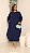 VESTIDO BB MANGA LONGA PLUS SIZE - Imagem 1