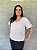 BLUSA POLYLINHO COM  MARTINGALE NA MANGA - bege - Imagem 8