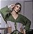 CARDIGAN MOUSSE BOLSO TRICOLOR COR VERDE FLORA - Imagem 2