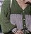 CARDIGAN MOUSSE BOLSO TRICOLOR COR VERDE FLORA - Imagem 1