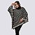 PONCHO QUADRICULADO BICO - Imagem 1