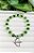 Pulseira em Cristais Verdes - Oxossi - Imagem 1