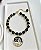 Pulseira em Pedras Onix e Hematita EXU - Imagem 1