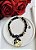 Pulseira em Pedras Onix e Hematita EXU - Imagem 1