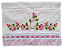 Toalha Bordada De Mão, Lavabo, Estampa: Ramos e Rosas. 30 x 45 cm Dohler - Imagem 2