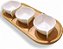 Bandeja Bambu Decorativa Oval - Imagem 4