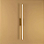 Arandela Direta LED 6W 3000K 60x1,7x1,7cm Aluminio Dourado GSG AR12 - Imagem 3