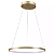 Pendente Redondo LED 20W 40cm Aluminio Champanhe GSG PD15 - Imagem 1