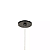Pendente Cilindrico 40x2,5cm Aluminio Preto GSG PD19 - Imagem 2