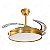 Ventilador com Luminária LED 37,5x107cm Dourado Embu EBVL80173 - Imagem 1