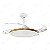 Ventilador com Luminária LED 26x107cm Madeira Embu EBVL80174 - Imagem 1