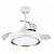 Ventilador com Luminária LED 37x91,4cm Branco e Dourado Embu EBVL80334 - Imagem 1