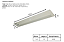 Luminária de Embutir com Refletor 2xT8 5,5x15x63,5cm Aço GSG LE05 - Imagem 2