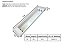 Luminária de Embutir com Refletor 2xT8 5,5x15x61,8cm Aço GSG LE08 - Imagem 2