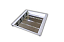 Luminária de Embutir com Refletor 4xT8 7x61,8x61,8cm Alumínio GSG LE17 - Imagem 1