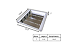 Luminária de Embutir com Refletor 4xT8 7x61,8x124,3cm Alumínio GSG LE18 - Imagem 2