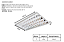 Luminária de Embutir 10 Aletas Brancas 2xT8 7x25,4x124,3cm GSG LE20 - Imagem 2