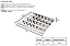 Luminária de Embutir 6 Aletas Brancas 2xT8 5,5x15x63,5cm GSG LE33 - Imagem 2