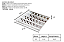 Luminária de Embutir 6 Aletas Brancas 4xT8 5,5x61,8x63,5cm GSG LE36 - Imagem 2