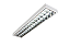 Luminária de Sobrepor 14 Aletas 2xT8 7x26x125,5cm GSG LS30 - Imagem 1
