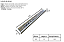 Luminária de Sobrepor 14 Aletas 2xT8 5,5x15x125cm GSG LS34 - Imagem 2