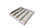 Luminária de Sobrepor 6 Aletas 4xT8 5,5x62x63cm GSG LS35 - Imagem 1